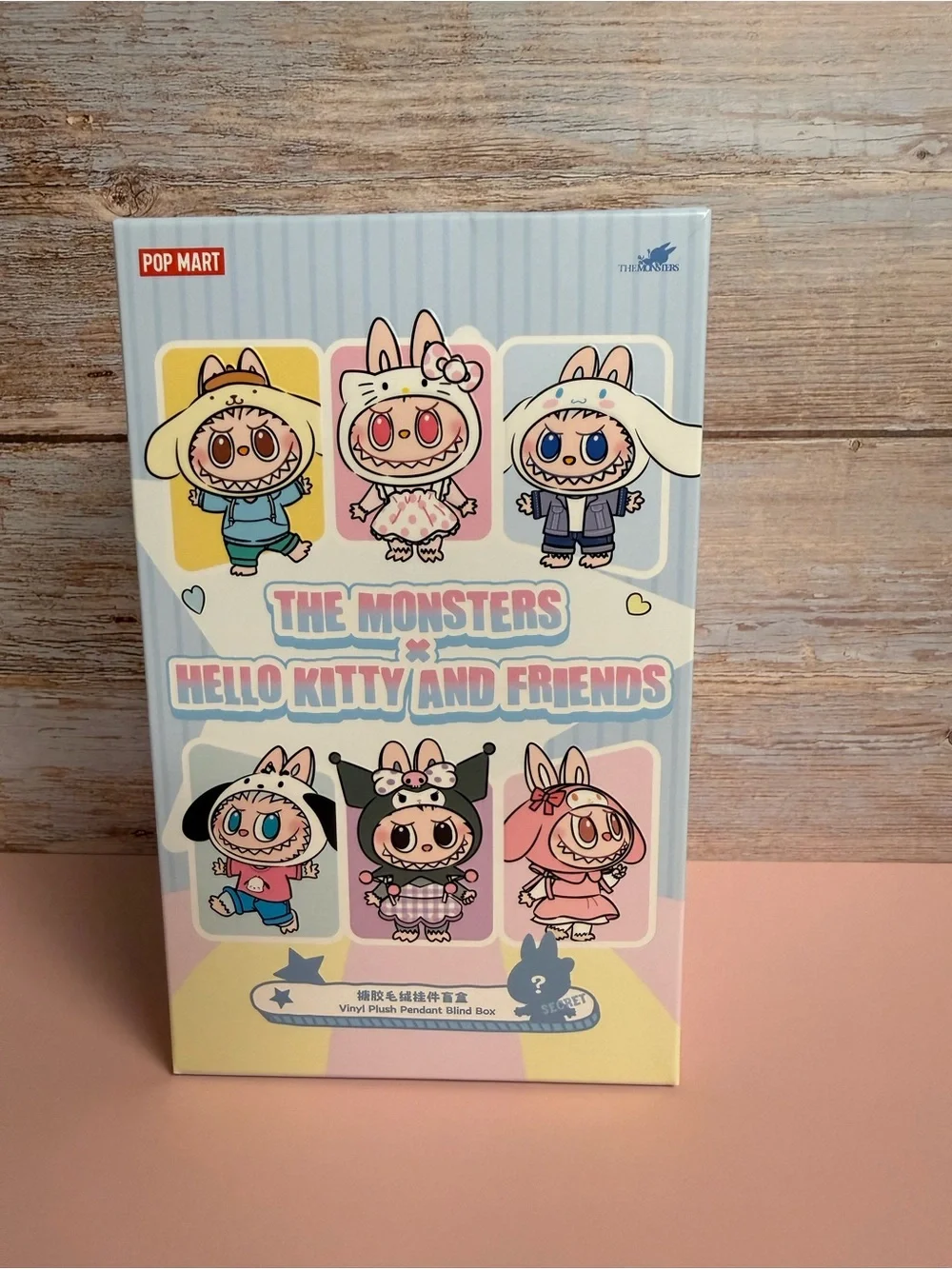 POP MART The Monsters x Hello Kitty and Friends Collectible Box - Kuromi